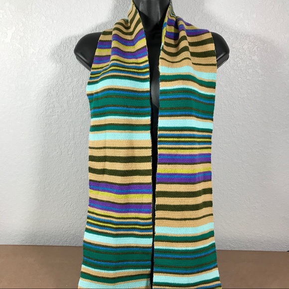 Women’s ECO scarf multi color Standard size - Picture 2 of 3
